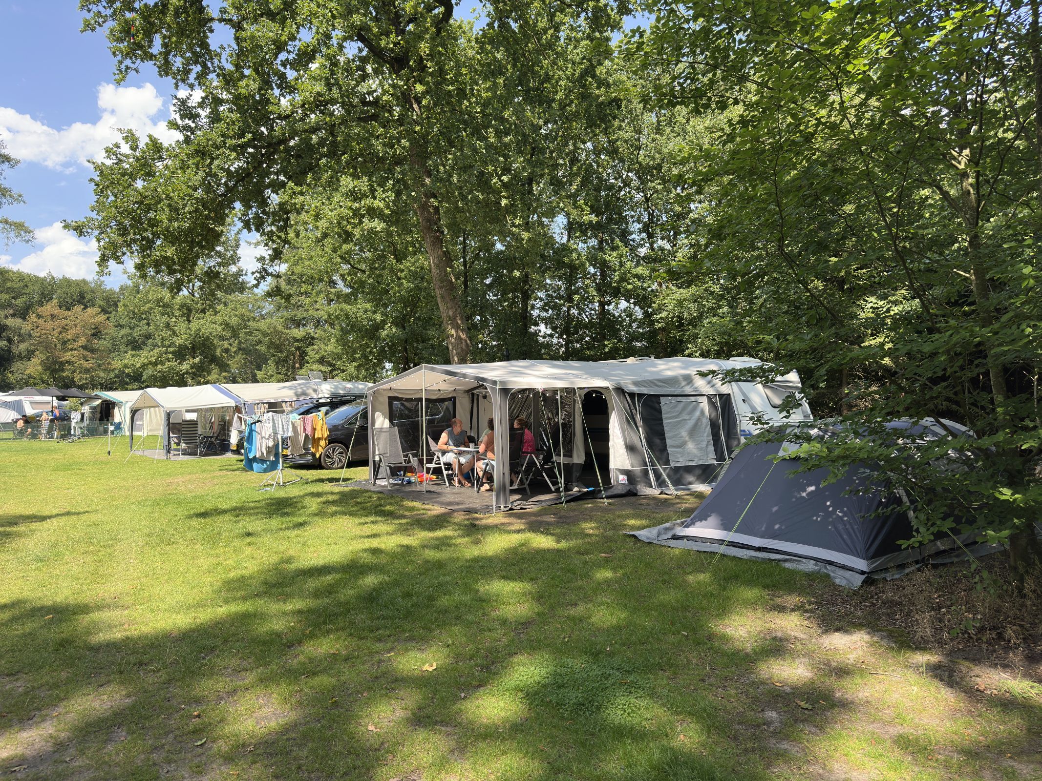 Comfort Kampeerplaats Privé Sanitair