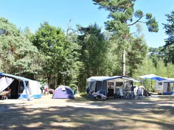 Camping Ommen comfort kampeerplaats Ommerberg 3