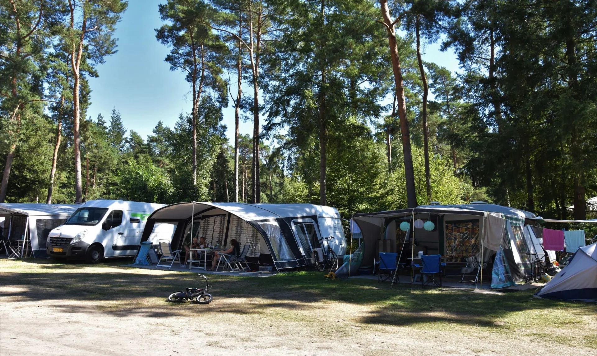 Camping Ommen comfort kampeerplaats Ommerhout 7