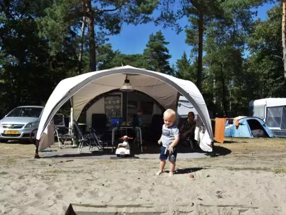 Camping Ommen comfort kampeerplaats Ommerhout 6