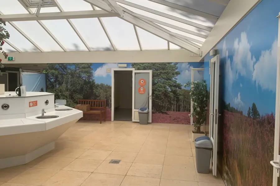 Camping Ommen toiletgebouw Ommerhout 4