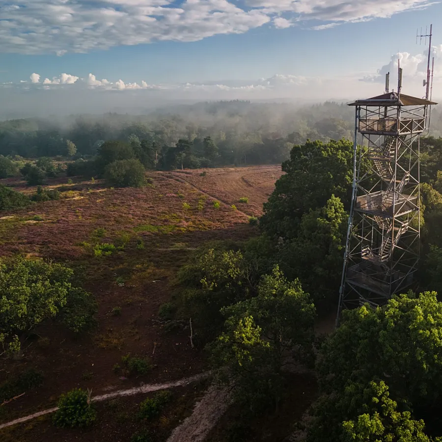 Uitkijktoren Ommen camping Ommerland 18