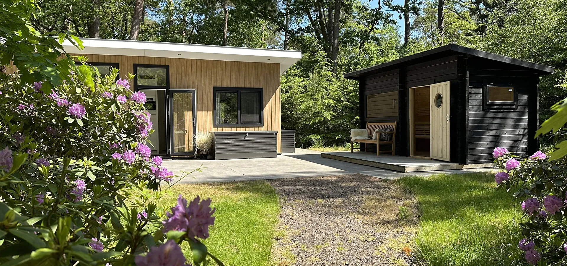 Huisje met sauna en privacy Ommen 12