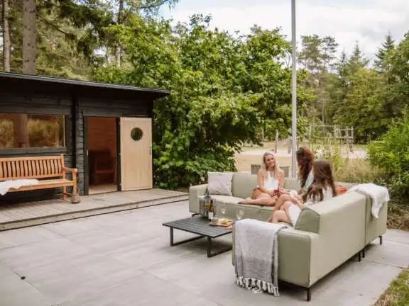 Huisje met sauna 11