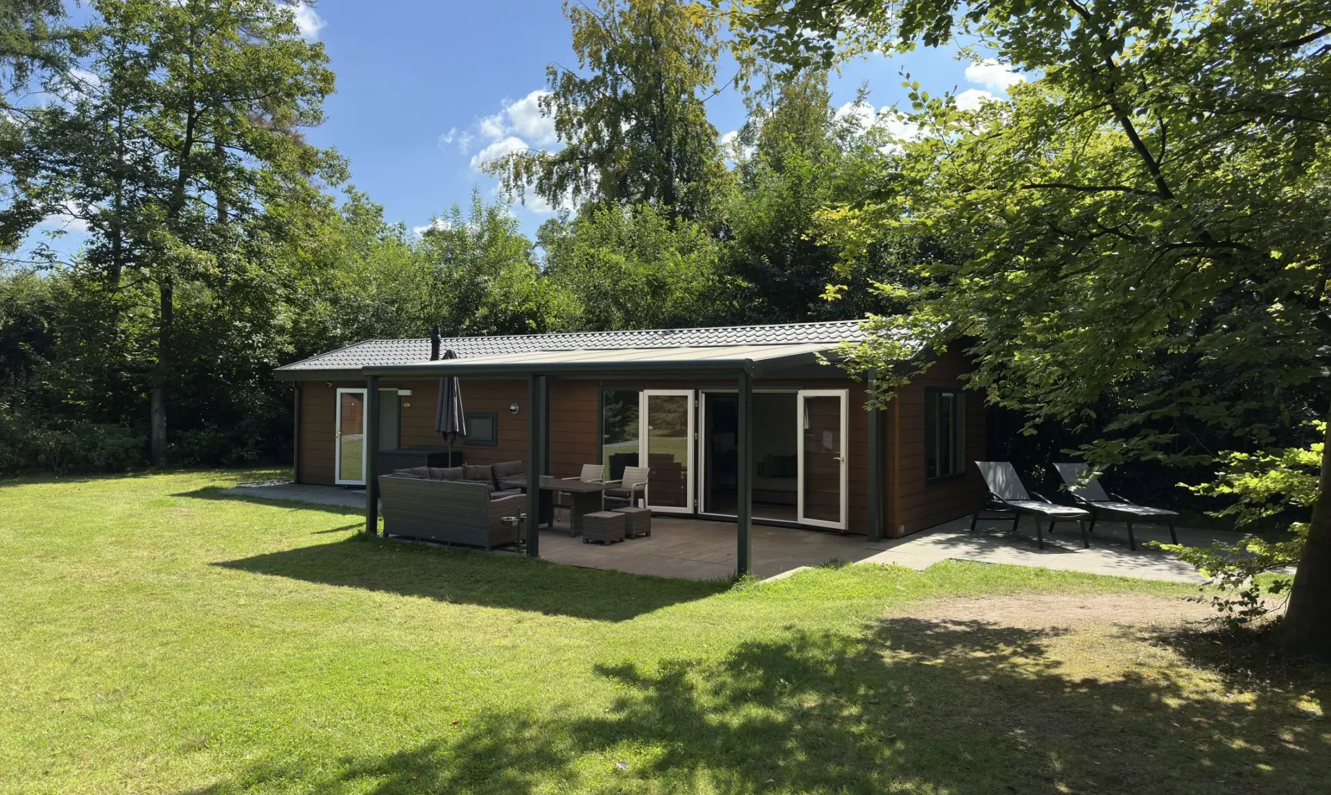 Vakantiepark Overijssel luxe chalet 2